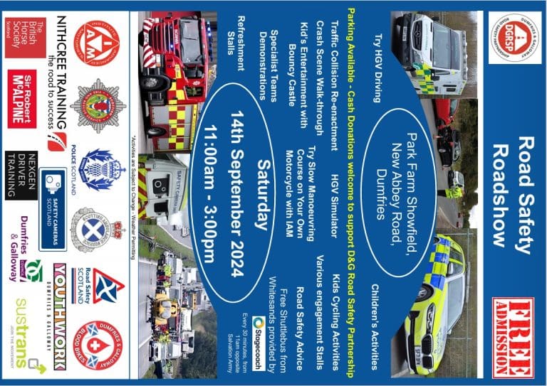 Road Safety Roadshow to Be Held at Park Farm