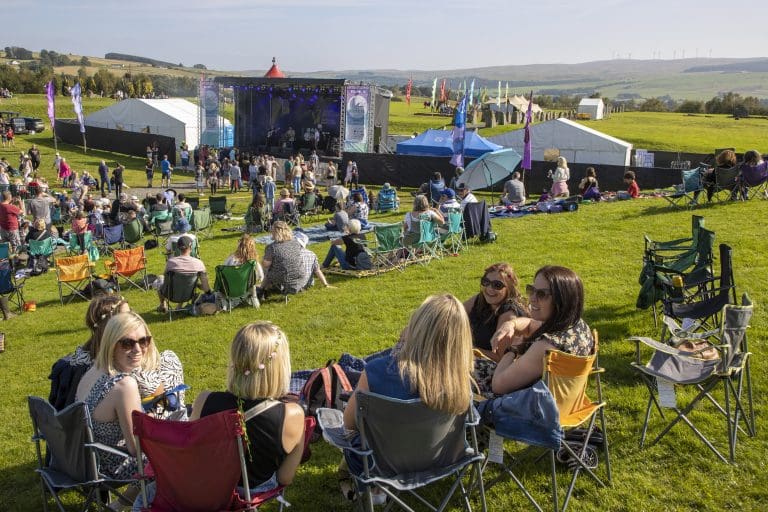 Sun Shines On Festival Goers At Multiverse