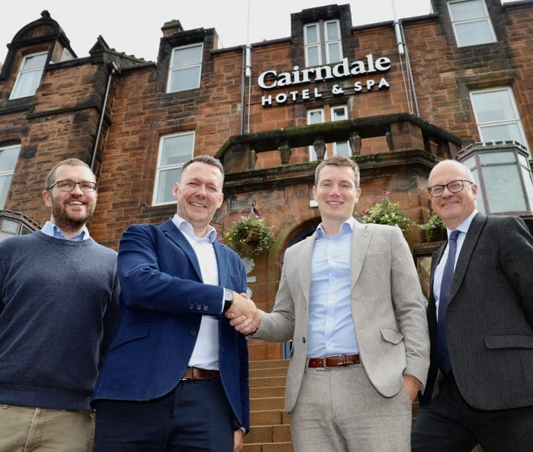 Scots Tory leadership Contender Visits Region