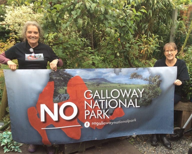 No Galloway National Park Campainers Condemn 'Dirty Tricks' Attacks