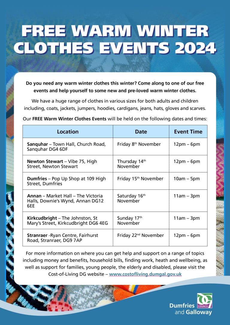 Free Winter Clothes Events 2024