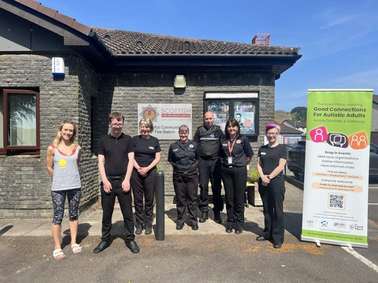 New Partnership for The Usual Place and the Scottish Fire and Rescue Service takes ‘Good Connections’ to Stranraer