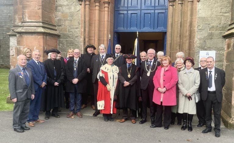 Kirkcudbright Trades Celebrate Deacon Convener Kirkin