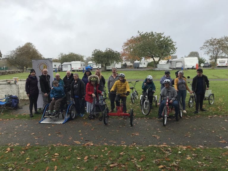 WASP Accessible Cycling Session in Castle Douglas a Huge Success