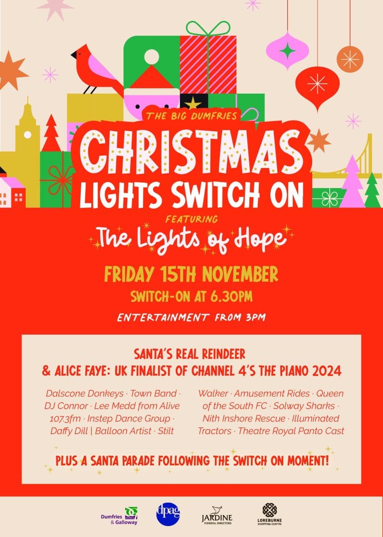 Dumfries Gets Set For Christmas Lights & Lights Of Hope Switch On