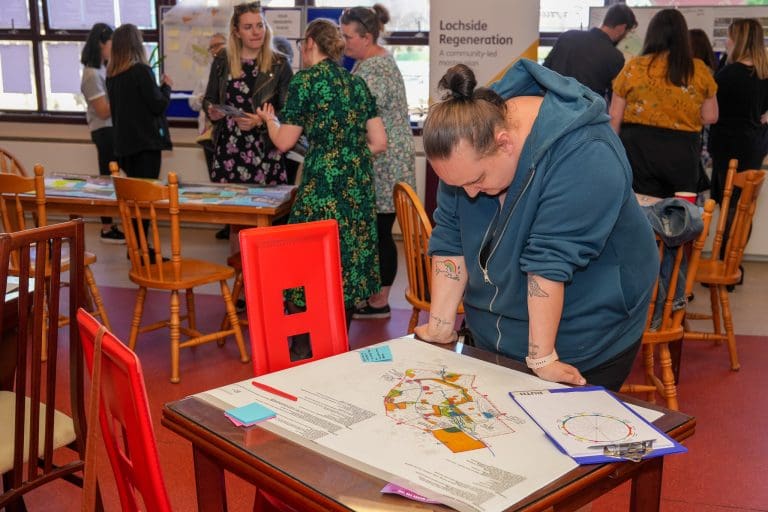 Over 1300 people have their say on Lochside regeneration proposals
