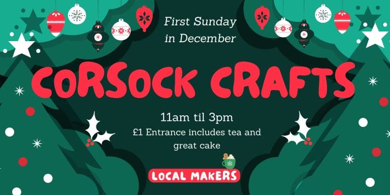 Corsock Craft Fair a fantastic Christmas Shopping Oportunity