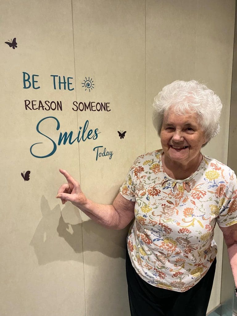 Lockerbie Care Home Resident Pat Steps Up To The Challenge