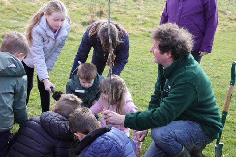 Community Tree Planting reaches fever-pitch in Stranraer!