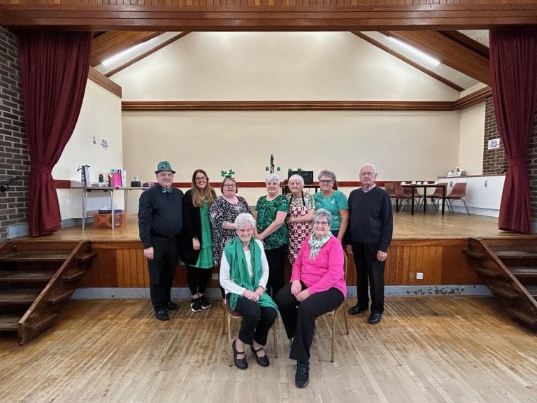 IRISH THEMED AFTERNOON OF MUSIC, SONG AND DANCE ENJOYED AT LOCHARBRIGGS
