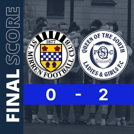 Queens Ladies take the Points at St Mirren
