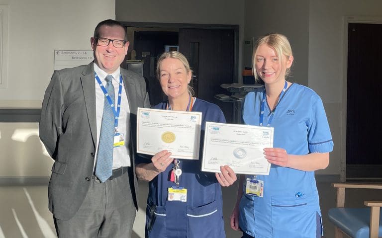 DGRI ward’s care achievement is poignant moment for departing nurse