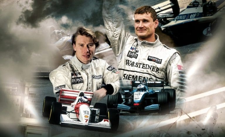 DUMFRIES AND GALLOWAY RACE ACE COULTHARD GOES ON TOUR WITH OLD TEAM MATE