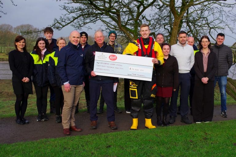 Castle MacLellan Donates £37,500 to Support Kirkcudbright RNLI