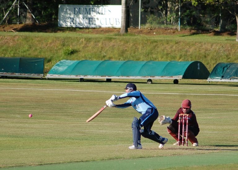 Drew Dawson top scored for Dumfries against Ferguslie
