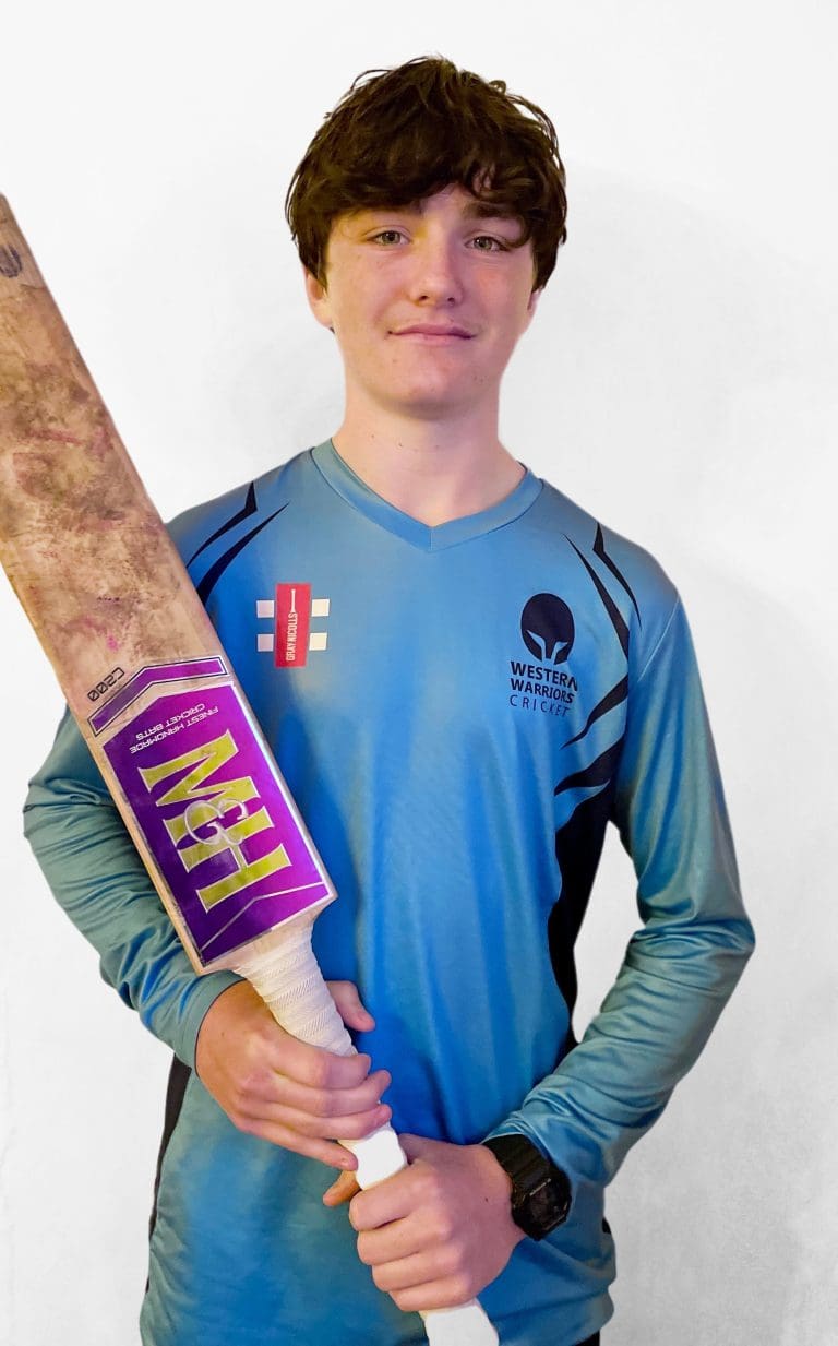 Finley Trigg was Player of the Match for Dumfries on Sunday