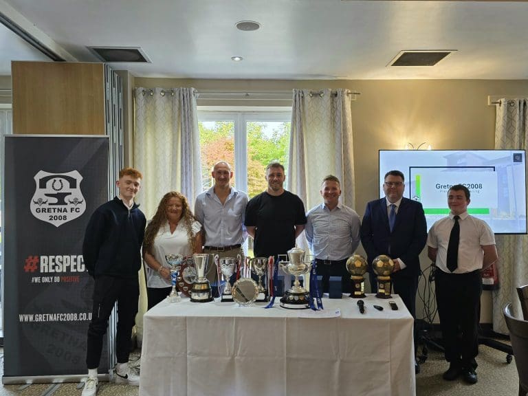 Smiths Hotel Hosts Gretna FC 2008 Annual Awards Night