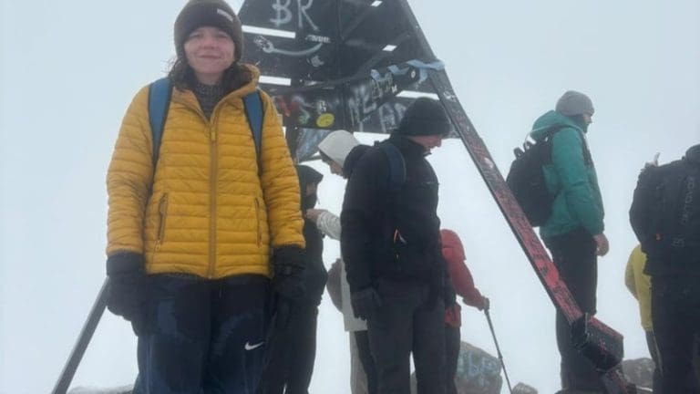 Kate Takes on Mount Fuji in Support of The Usual Place in Dumfries