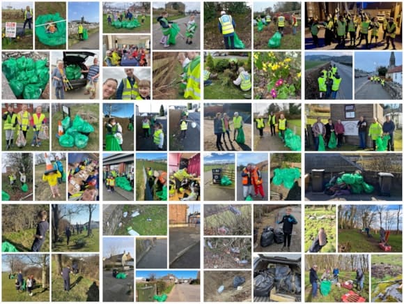 Dumfries and Galloway's #SpringCleanScotland success
