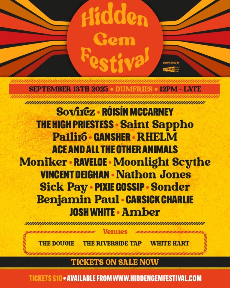 HIDDEN GEM FESTIVAL MAKES A RETURN TO DUMFRIES FOR 2025