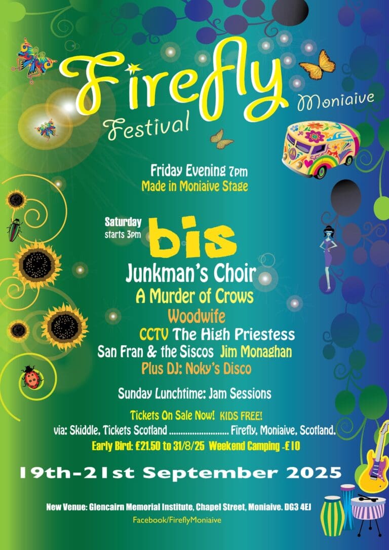 ‘Bis’ Headline Moniaive’s Firefly Festival 2025