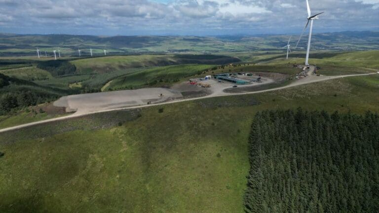 Construction Under Way on Sanquhar II Wind Farm in Dumfries and Galloway