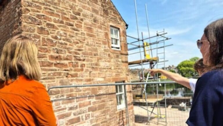 Restoration Works Brighten Up Dumfries’ Oldest House