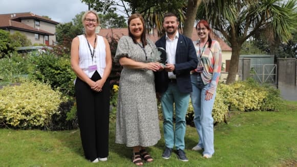 Dumfries and Galloway Social Worker Recognised in National Award for Person-Centred Care