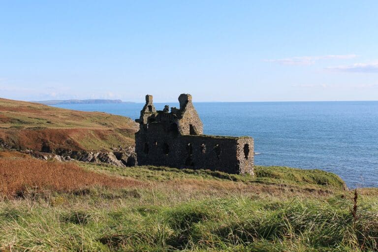 Historic Dunskey Castle on Market for £100,000