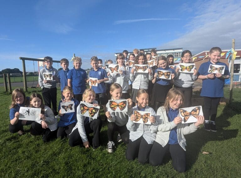 Local Schools help celebrate 20 Years of Annan Day Centre