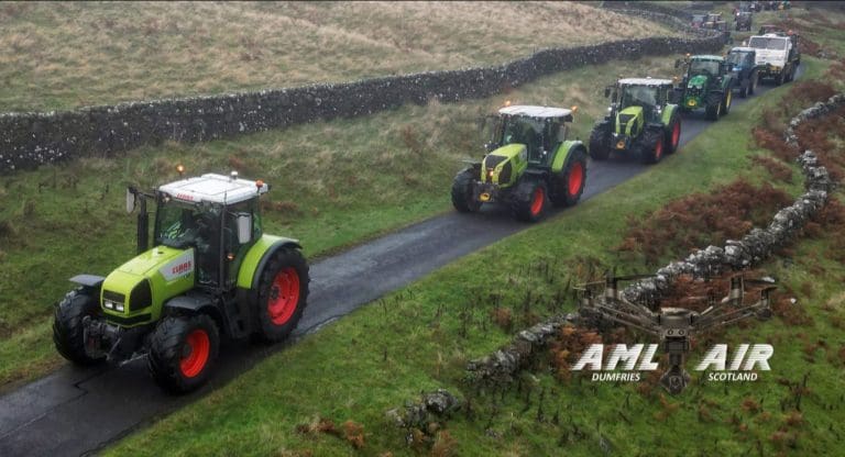 Charity Tractor and Lorry Road Run Returns to Dumfries This Sunday