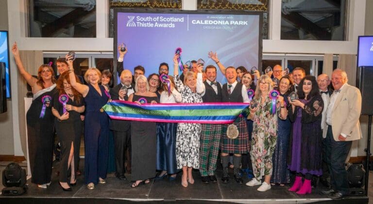South Of Scotland’s Tourism Stars Shine At Third Annual Thistle Awards