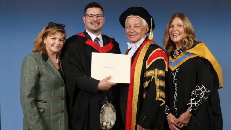 Inspirational Students Celebrated at UWS Dumfries Graduation