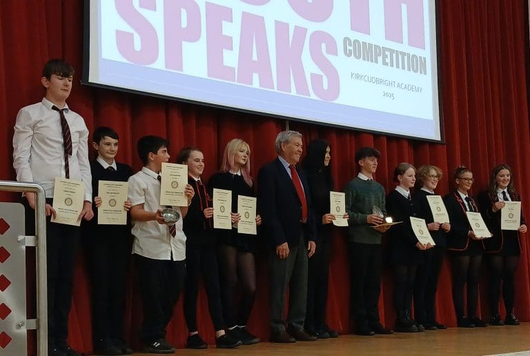 Kirkcudbright Pupils Step Forward