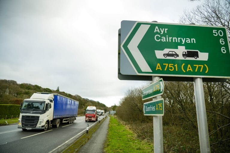 New 50mph HGV speed limit welcomed for A75 and A77