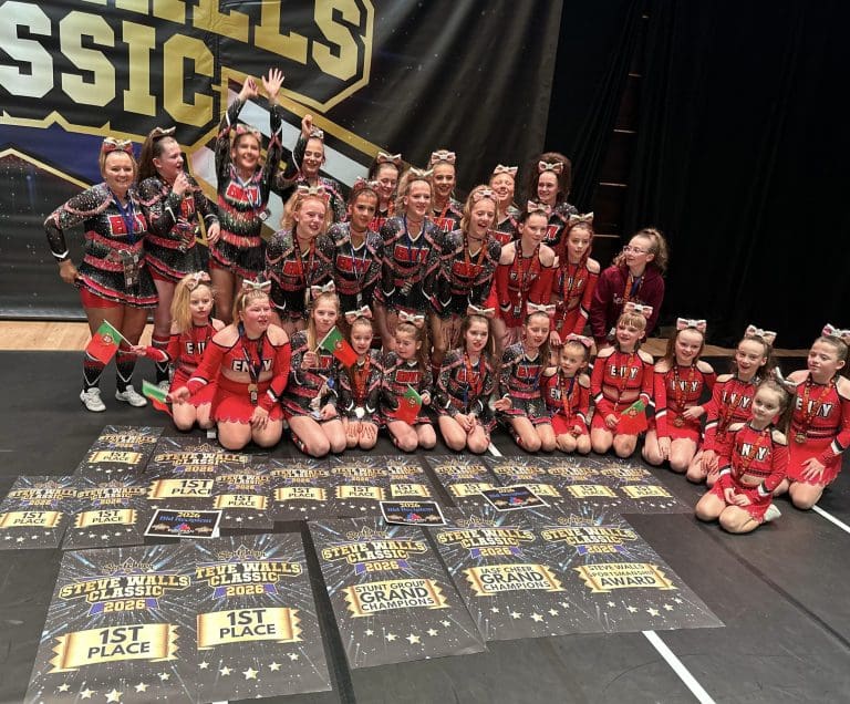 Envy Cheerleaders Reach Incredible Heights