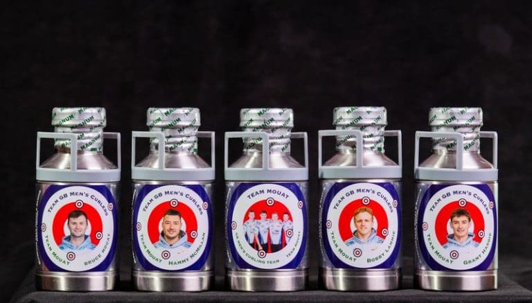 Scotch Malt Whisky Liqueur Brand Pours Out Support for Team GB Curlers at Winter Olympics 