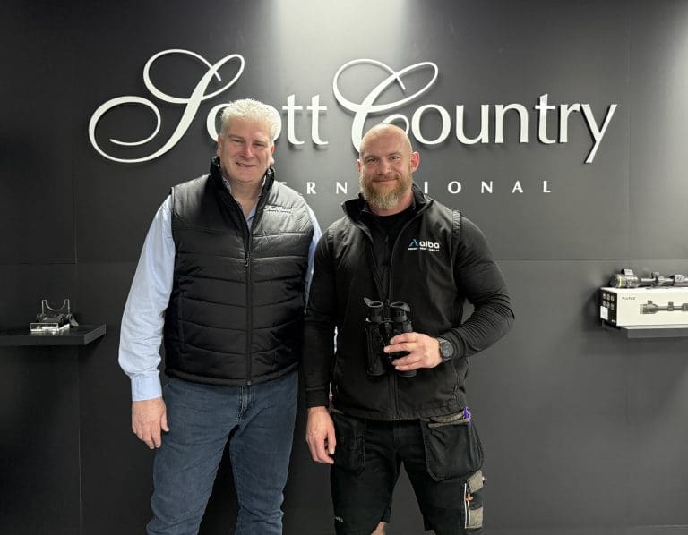 SCOTT COUNTRY INTERNATIONAL SPONSORS DUMFRIES ATHLETE ANDY MCCULLOCH