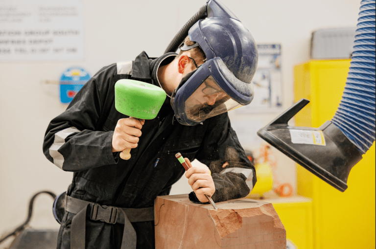 Dumfries apprentice encourages young people to join him in the heritage sector