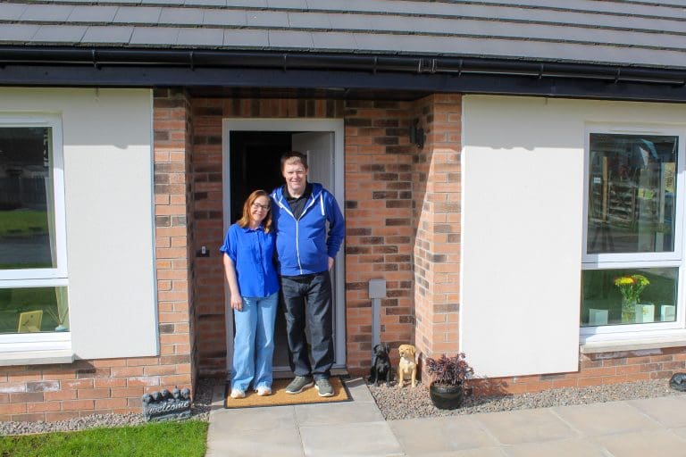 Wheatley tenants move into their ‘forever home’ in Johnstonebridge