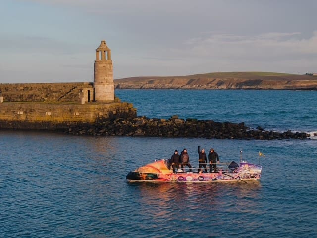 PORT LOGAN LAUNCH FOR Row4MND UK CIRCUMNAVIGATION
