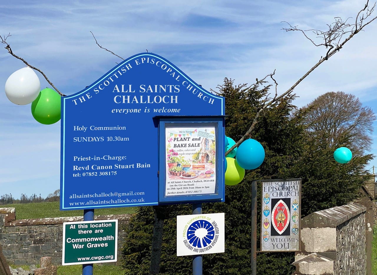 All Saints' Challoch Plants and Bake Sale a Huge Success
