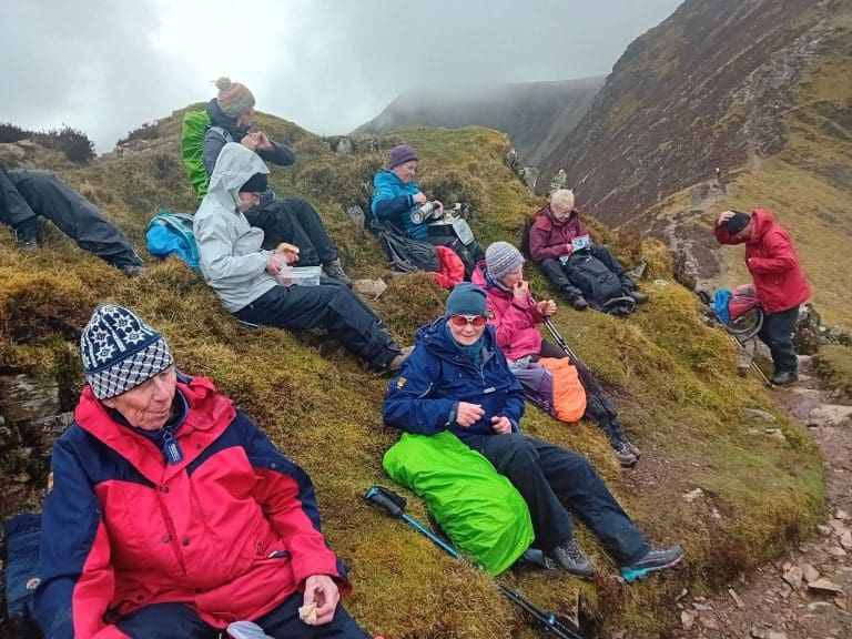 Coffee and Crags for Dumfries and District Ramblers