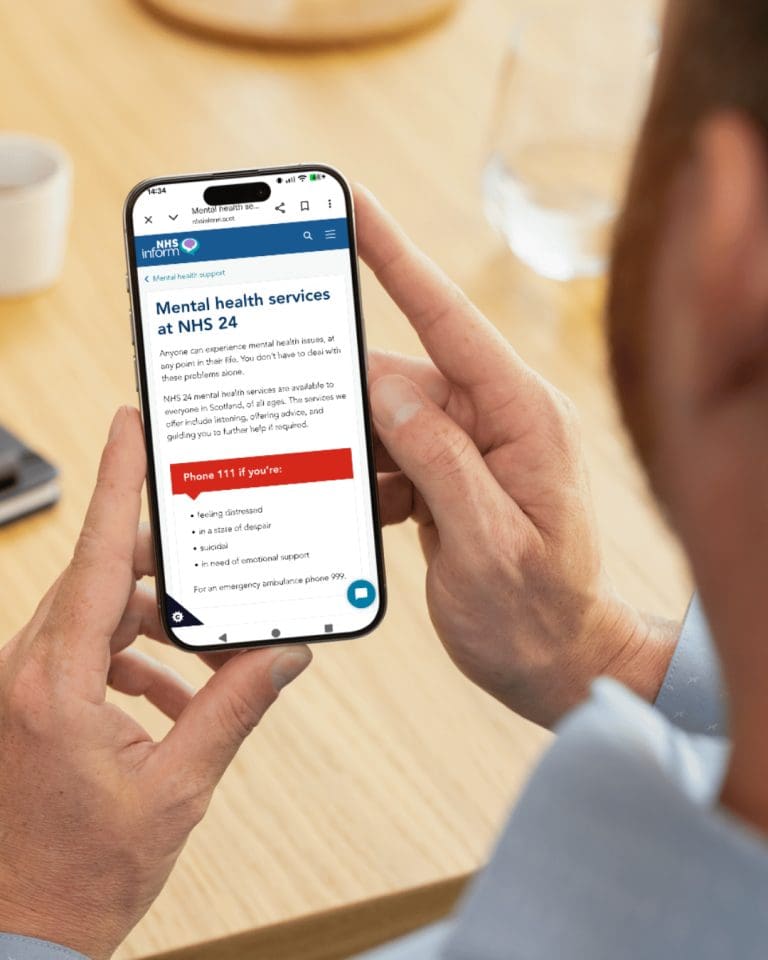 Mental Health Awareness Week: NHS 24 Urges People To Take Action And Know Where To Turn For Support