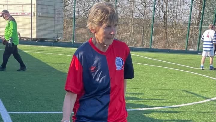International Cap for Kirkcudbright Walking Football Player