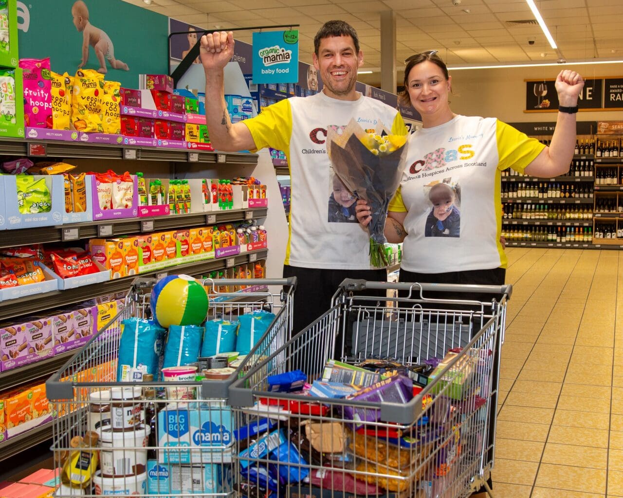 Newton Stewart man raises over £500 for CHAS