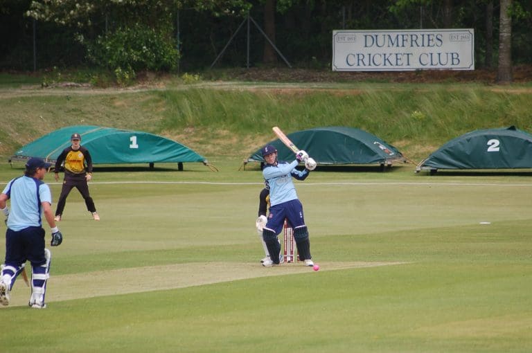 Cory Dawson was Player of the Match for Nunholm on Saturday