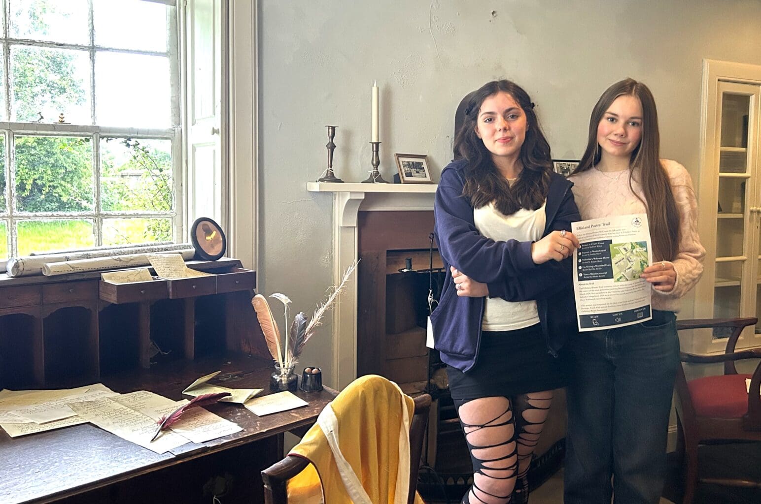 Young people lend their voices to Ellisland Poetry Trail